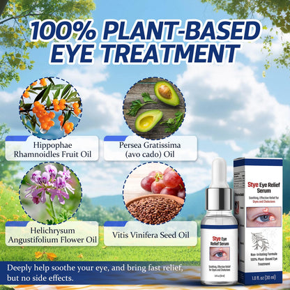 Stye Eye Treatment, Natural Non-Irritating Formula Eyelid Relief 30ml(1PCS)
