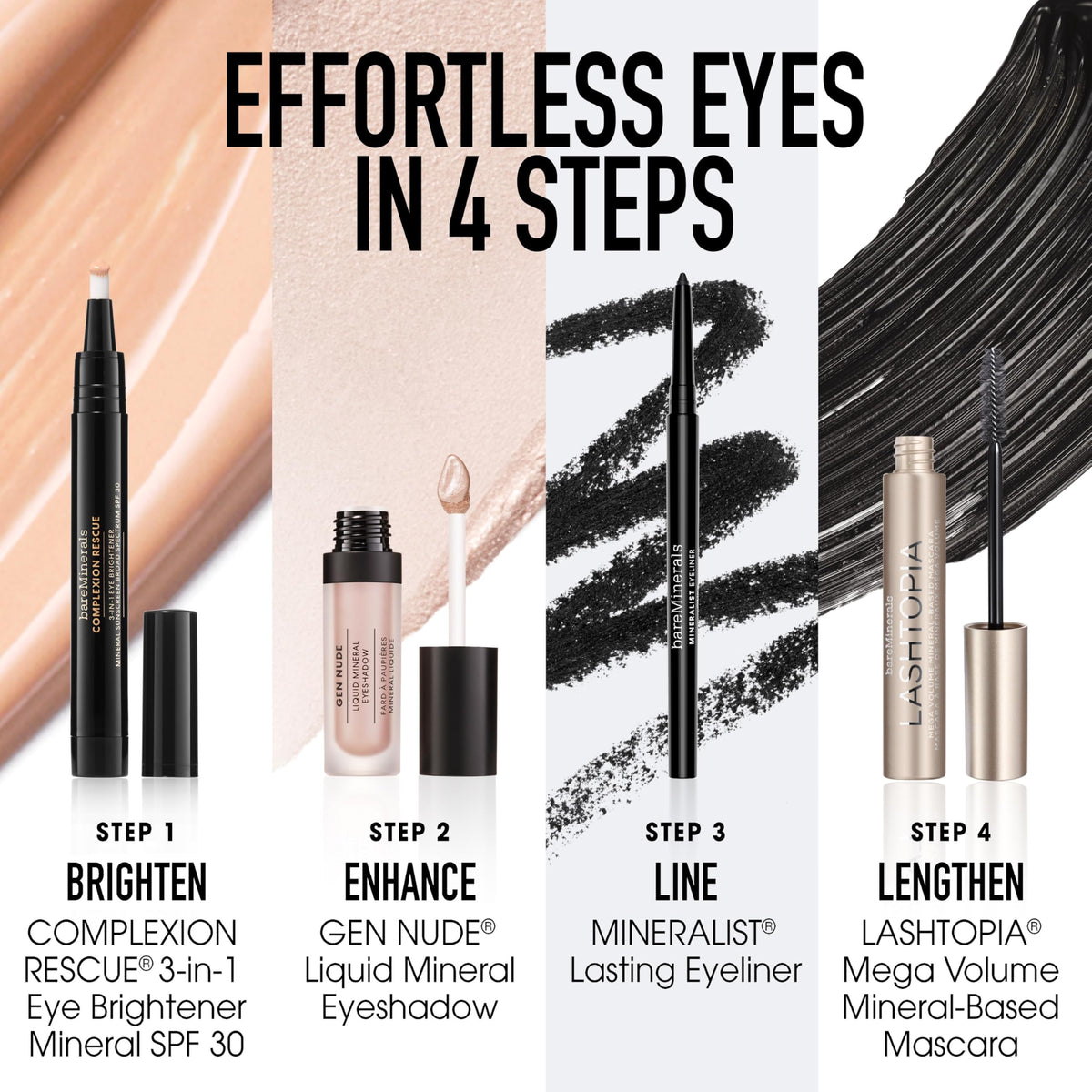 bareMinerals Gen Nude Liquid Eyeshadow, Sandstone, 0.07 oz