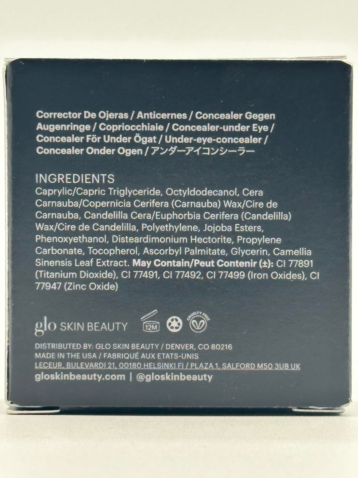Glo Skin Beauty Dual Shade Under Eye Concealer, Color Correcting, Golden