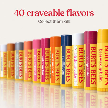 Burt's Bees Lip Balm Set, Freshly Picked, 0.15 oz., 4 Tubes