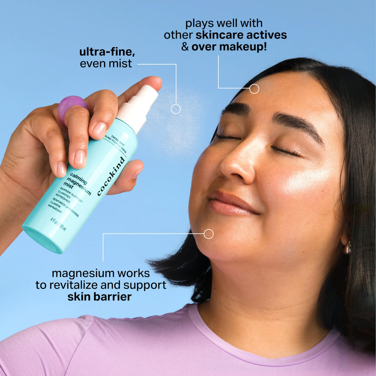 Cocokind Calming Magnesium Mist, 4 Fl Oz