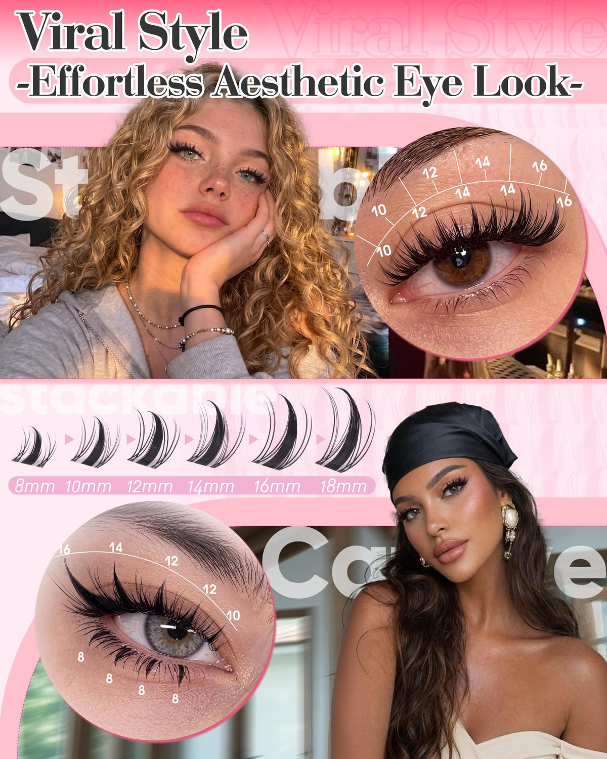 Fairy Lash Clusters Manga Eyelash Clusters D Curl Anime Individual Lashes