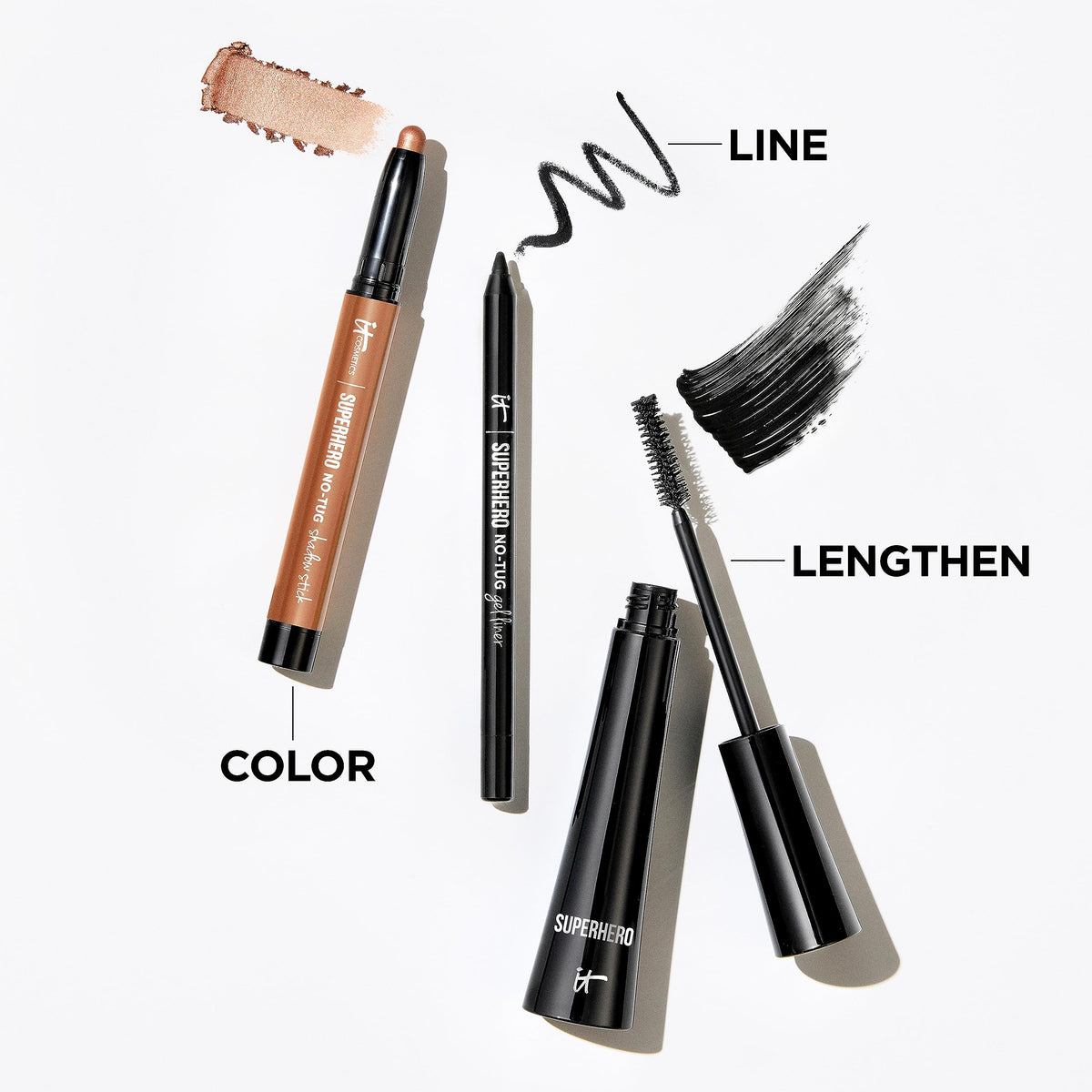 IT Cosmetics Superhero Eyeshadow Stick - Bare Brave (matte rose taupe)