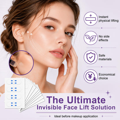Face Tape Lifting Invisible, Face Lift Tape 8 Hours of Sustained,180PCS