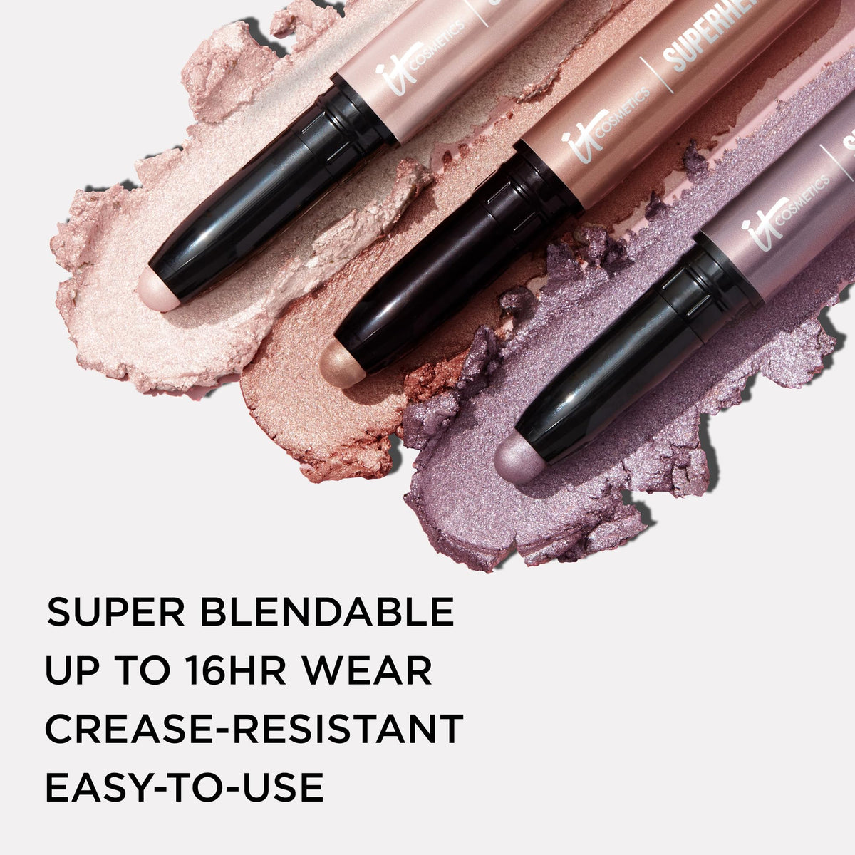 IT Cosmetics Superhero Eyeshadow Stick - Bare Brave (matte rose taupe)