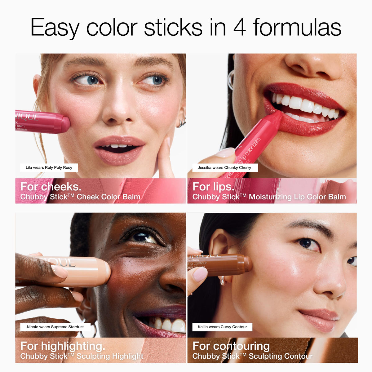 Clinique Chubby Stick Sculpting Contour For All Skin Types | Cream Contouring Stick, Curvy Contour