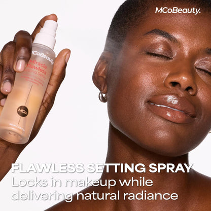 MCoBeauty Miracle Flawless Setting Spray, Primes, Sets & Refreshes Makeup