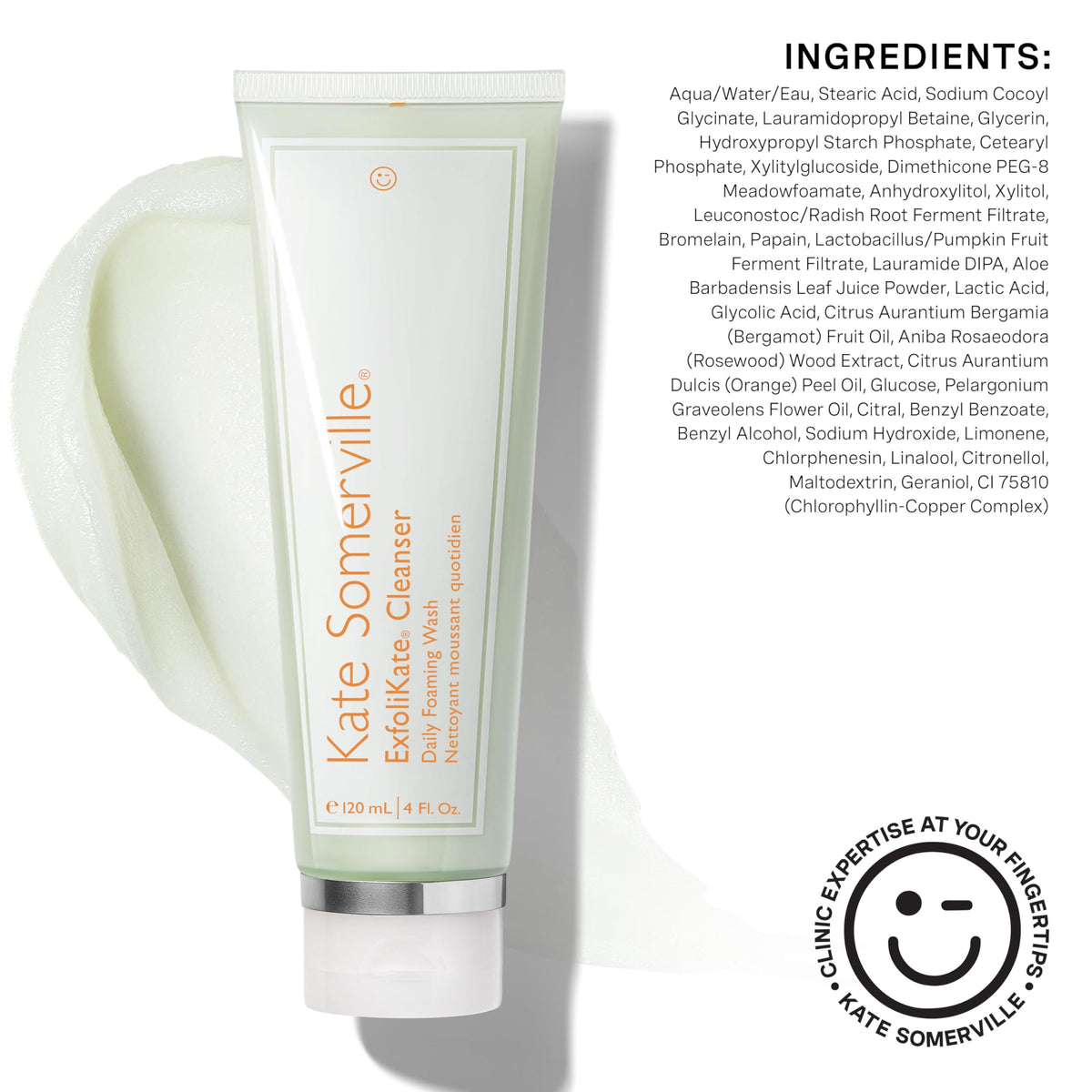Kate Somerville ExfoliKate Cleanser, 4 Fl Oz