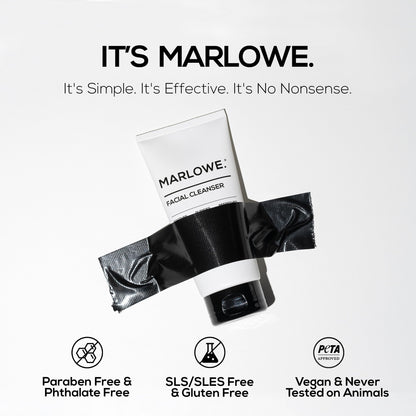MARLOWE. Facial Cleanser, Daily Face Wash, Removes Dirt + Oil, 6 oz