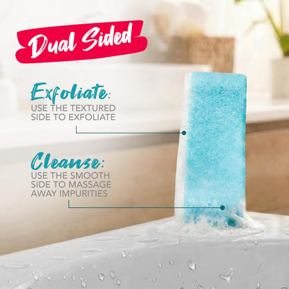 Spongeables Body Wash in a 20+ Wash Sponge, Sea Salt, 3 Count