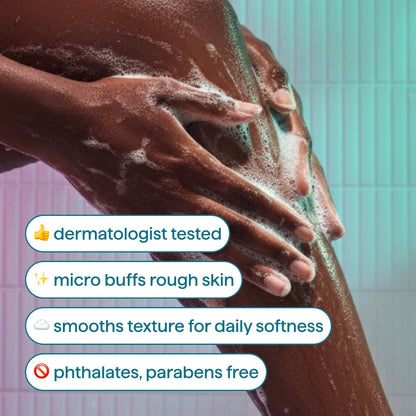 method Exfoliating Body Wash, Micro Buffing, 17 fl oz