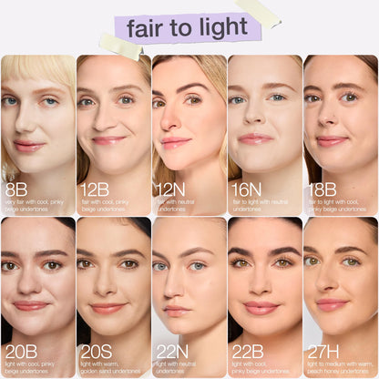 tarte face tape foundation – Full-Coverage Waterproof Makeup, Hydrating & Smoothing, Natural Matte Finish for Transfer-Proof Comfortable Long-Wear Foundation, Vegan & Cruelty-Free, full size, 12N