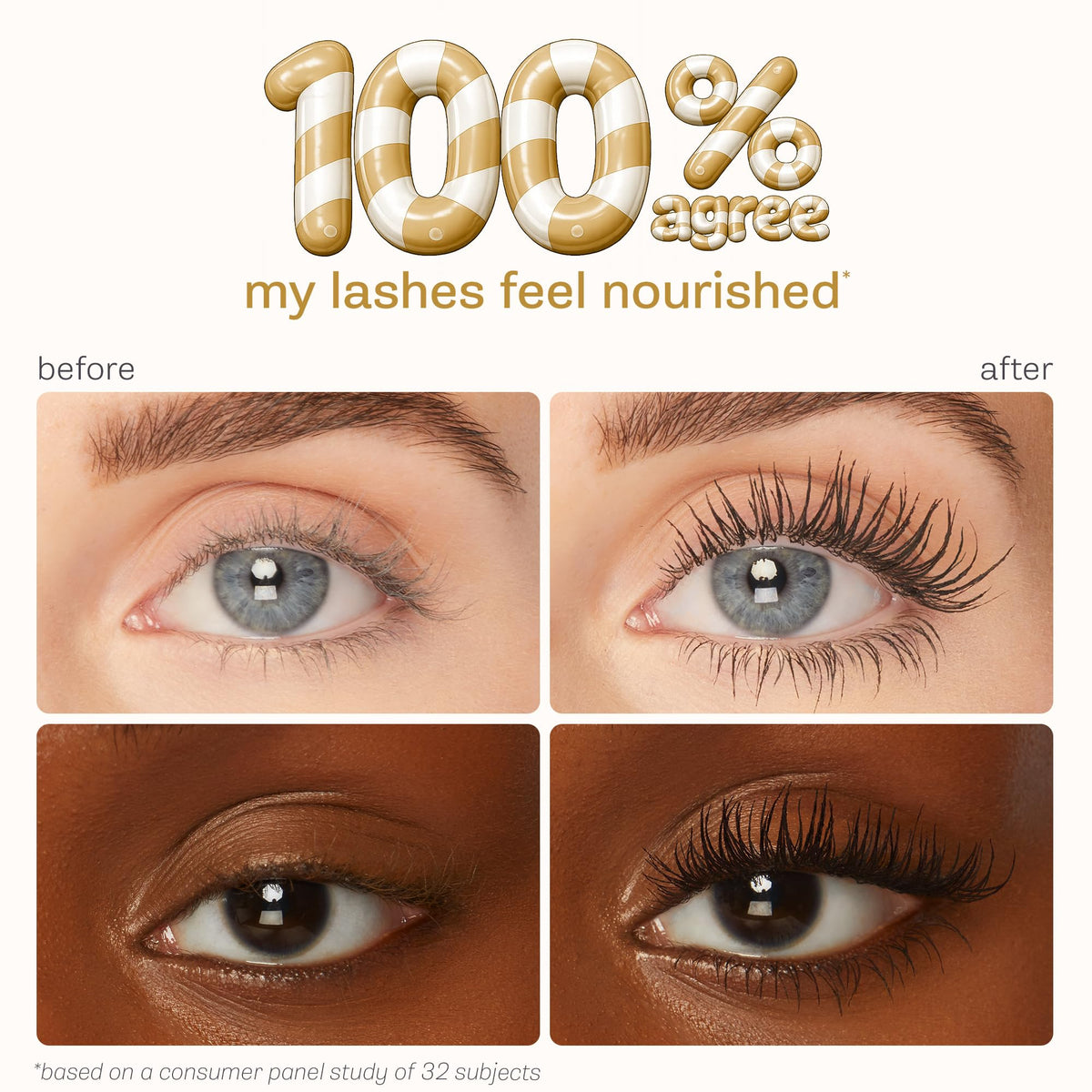 tarte tartelette XL tubing mascara – Lash Extensions in a Tube with Peptide, Extra-Bold Buildable Length & Volume, Smudge-Proof Longwear, Easy-to-Remove, Vegan & Cruelty-Free, full size, black