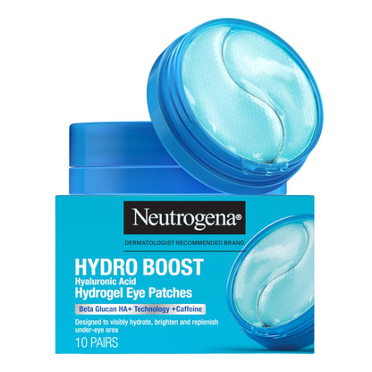 Neutrogena Hydro Boost Hydrogel Eye Patches, 10 Pairs, Fragrance-Free