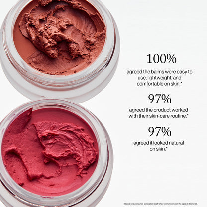 goop Beauty Cream Blush | Sheer Pop of Color for Lips & Cheeks | Vitamin C, Vitamin E & Safflower Oil | Natural Makeup for Glowing Skin | 0.5 oz | Venus - Translucent Fushsia