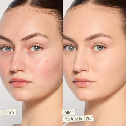 tarte face tape foundation – Full-Coverage Waterproof Makeup, Hydrating & Smoothing, Natural Matte Finish for Transfer-Proof Comfortable Long-Wear Foundation, Vegan & Cruelty-Free, travel size, 22N