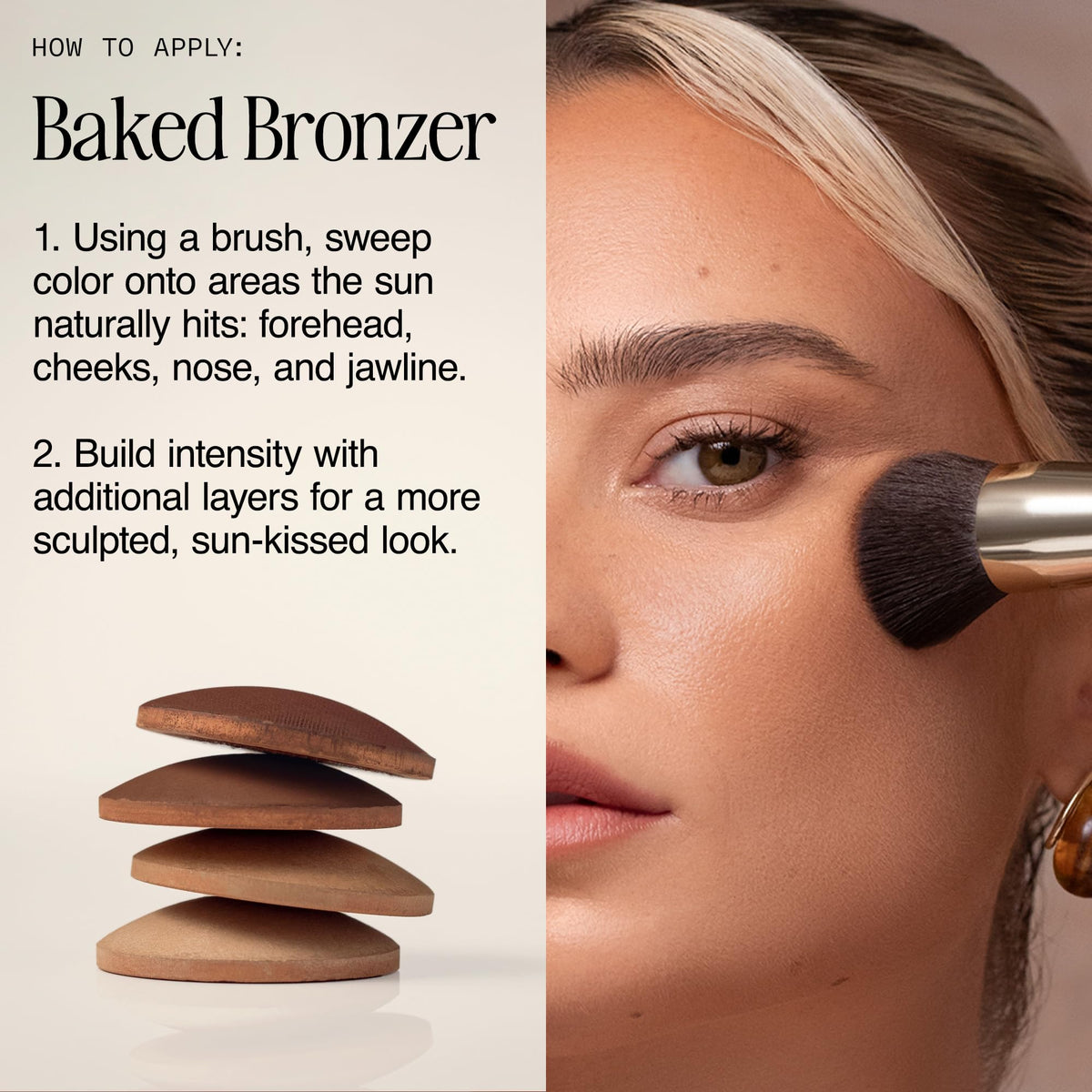 Milani Baked Bronzer, Bronzer Powder & Contour Powder - Amalfi Glow