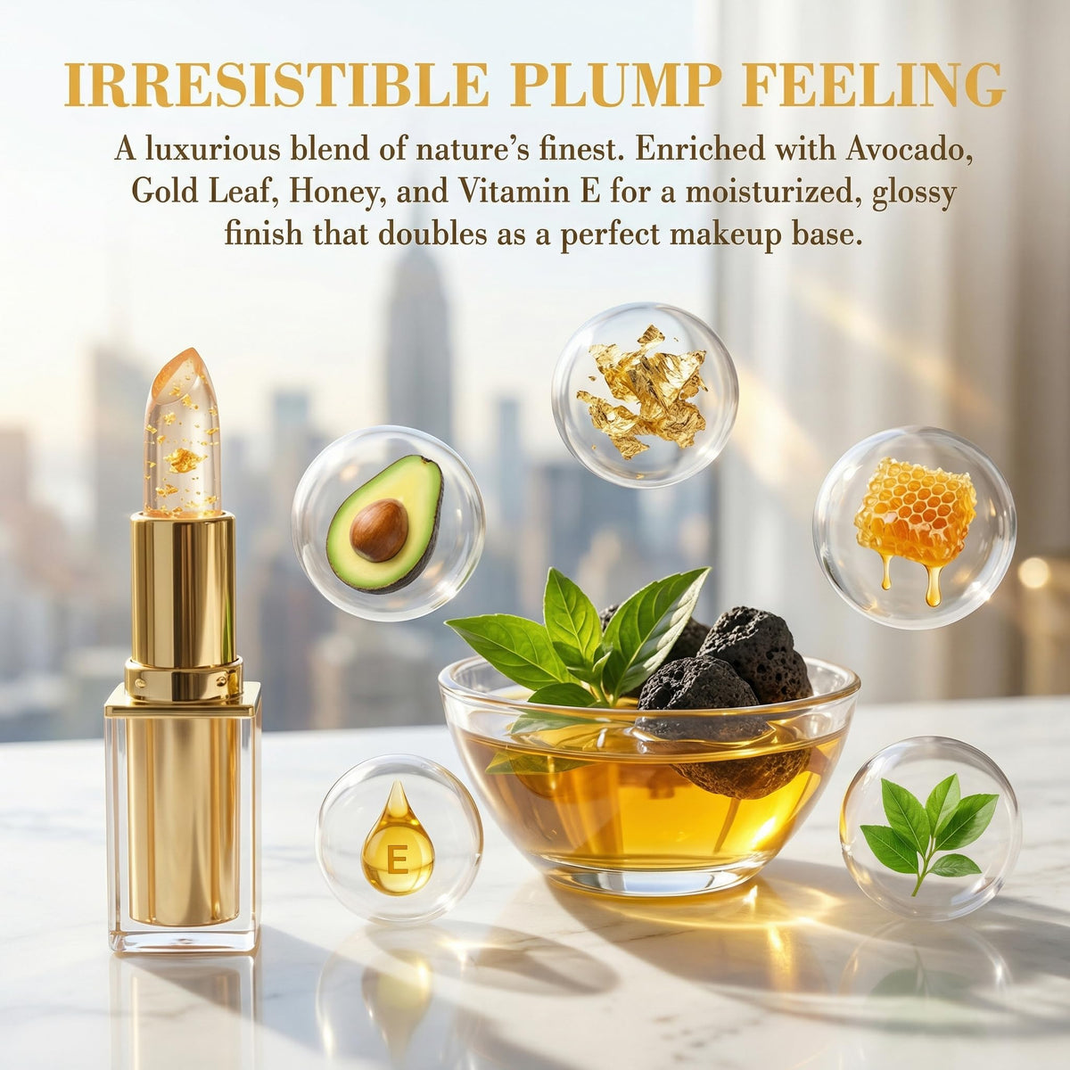 ZOYYE pH Adjusting Lipstick for Mature Women, Transferproof Clear Lip Gloss, Clear lip stick That Changes Color, Long Lasting 24 Hours Moisturizing, Suitable for All Skin Tones