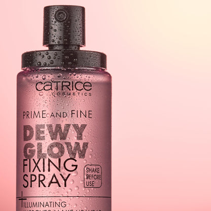 Catrice Prime & Fine Illuminating Dewy Glow Spray, Pack of 1