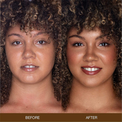 Rachel Couture Lightweight Liquid Foundation with Buildable Coverage & Matte Finish | Vegan & Cruelty-Free | Skin-Nourishing Arnica Extract Infusion - 1.18 Fl Oz - Caramel
