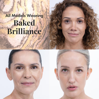 Jerome Alexander Baked Brilliance Powder Foundation - Light