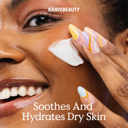 KraveBeauty Oat So Simple Water Cream for Dry, Sensitive Skin, 80 mL