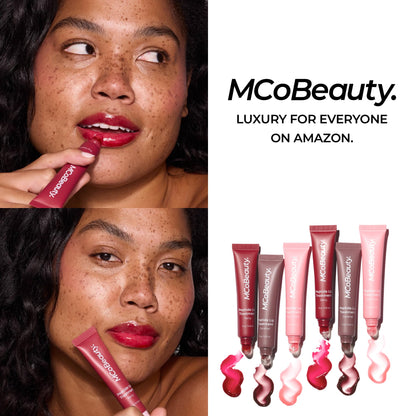 MCoBeauty Peptide Lip Treatment - Vanilla Brulee Plumping Lip Gloss Balm