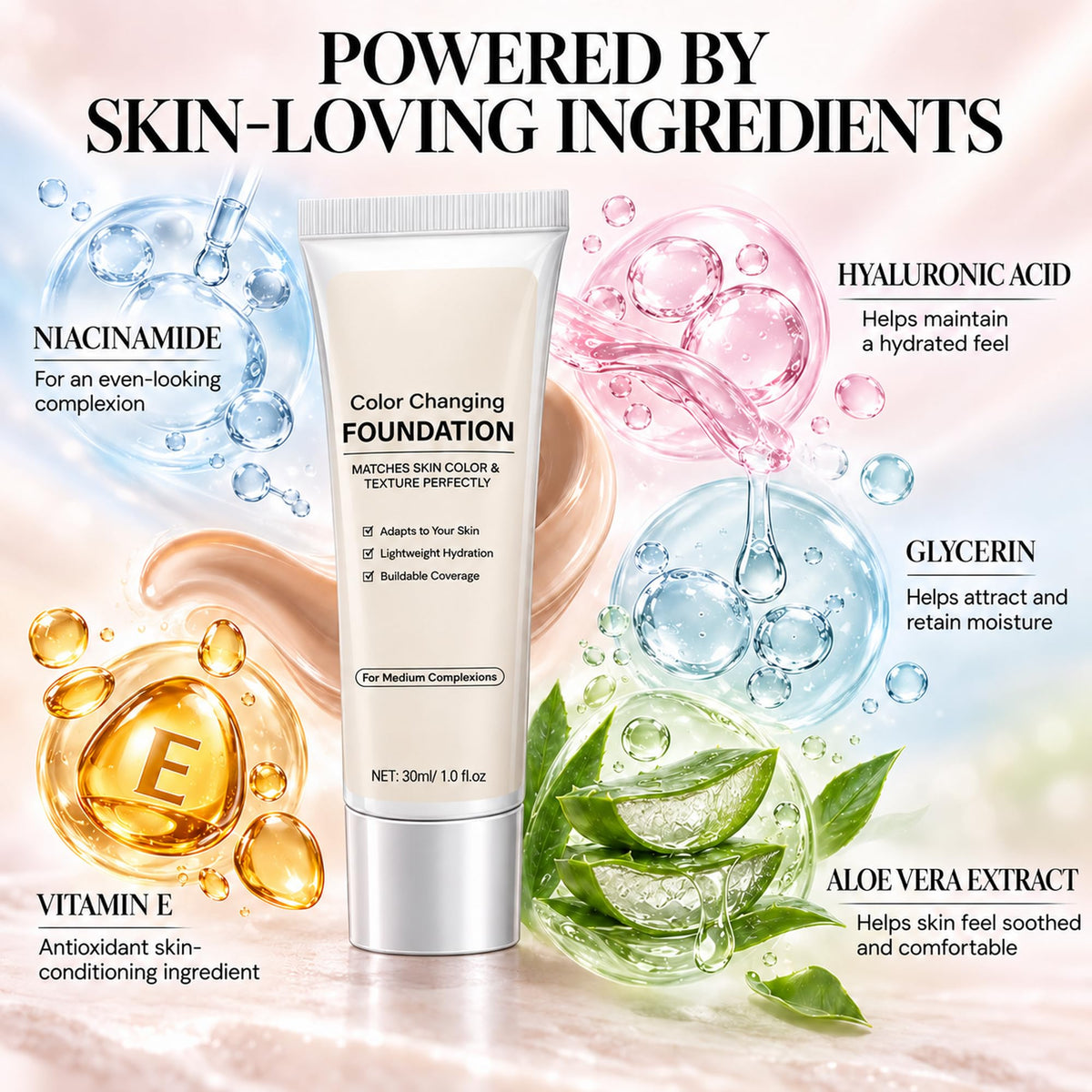Color Changing Foundation 30ml