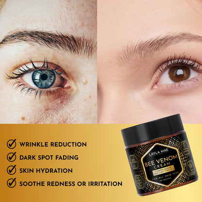 Layla Mae Bee Venom Face Cream for Firming & Wrinkle Care