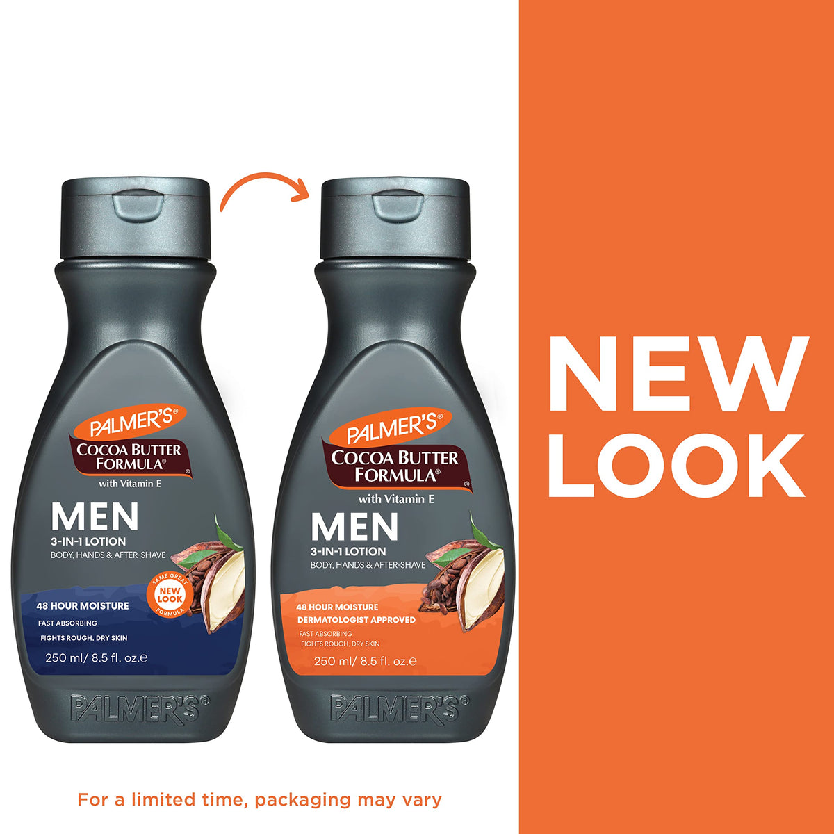 Palmer's Men's Face Moisturizer & Body Lotion, Cocoa Butter Formula, 8.5 Oz