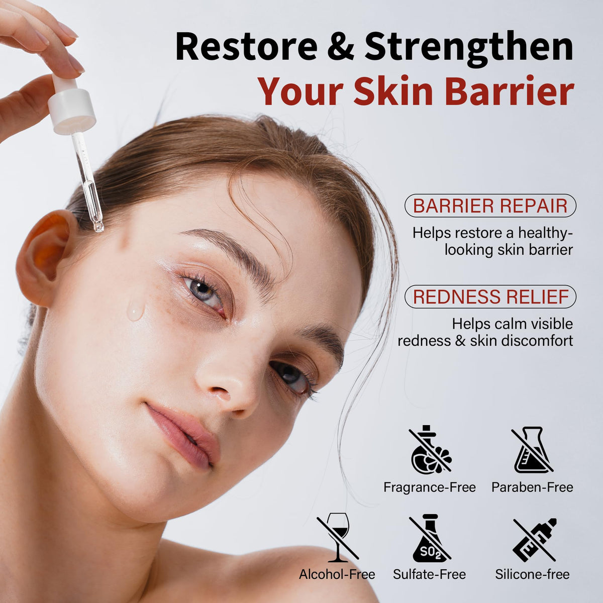 Rosacea Treatment for Face Anti-Redness Serum 50mL / 1.69 fl.oz