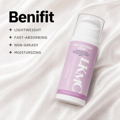 LKMC Skin Bleaching Cream for Underarm, Knees & Bikini Area 3.38 fl oz