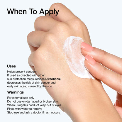 Anua Heartleaf Silky Moisture Mild Sunscreen, Broad Spectrum SPF 50+ with Moisturizing Formula, Lightweight Korean Sunscreen, Natural finish, Vegan, korean skin care 50ml / 1.69 fl. oz.
