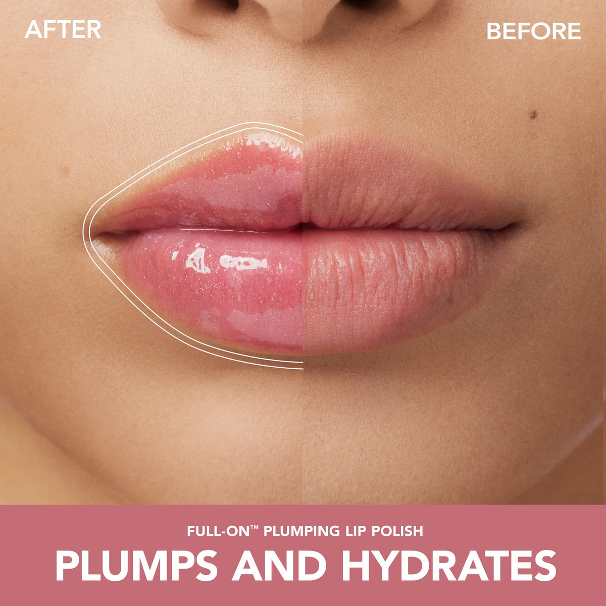 Buxom Full-On Plumping Lip Polish Gloss, Travel Size, Dolly, 0.07 oz