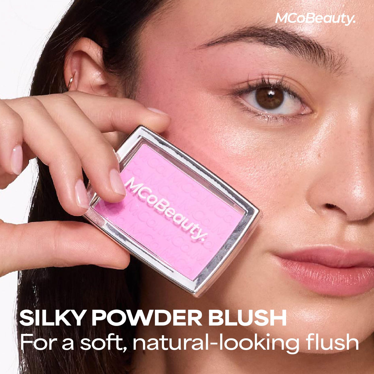 MCoBeauty Glow Up pH Color Activated Powder Blush - Blush Red