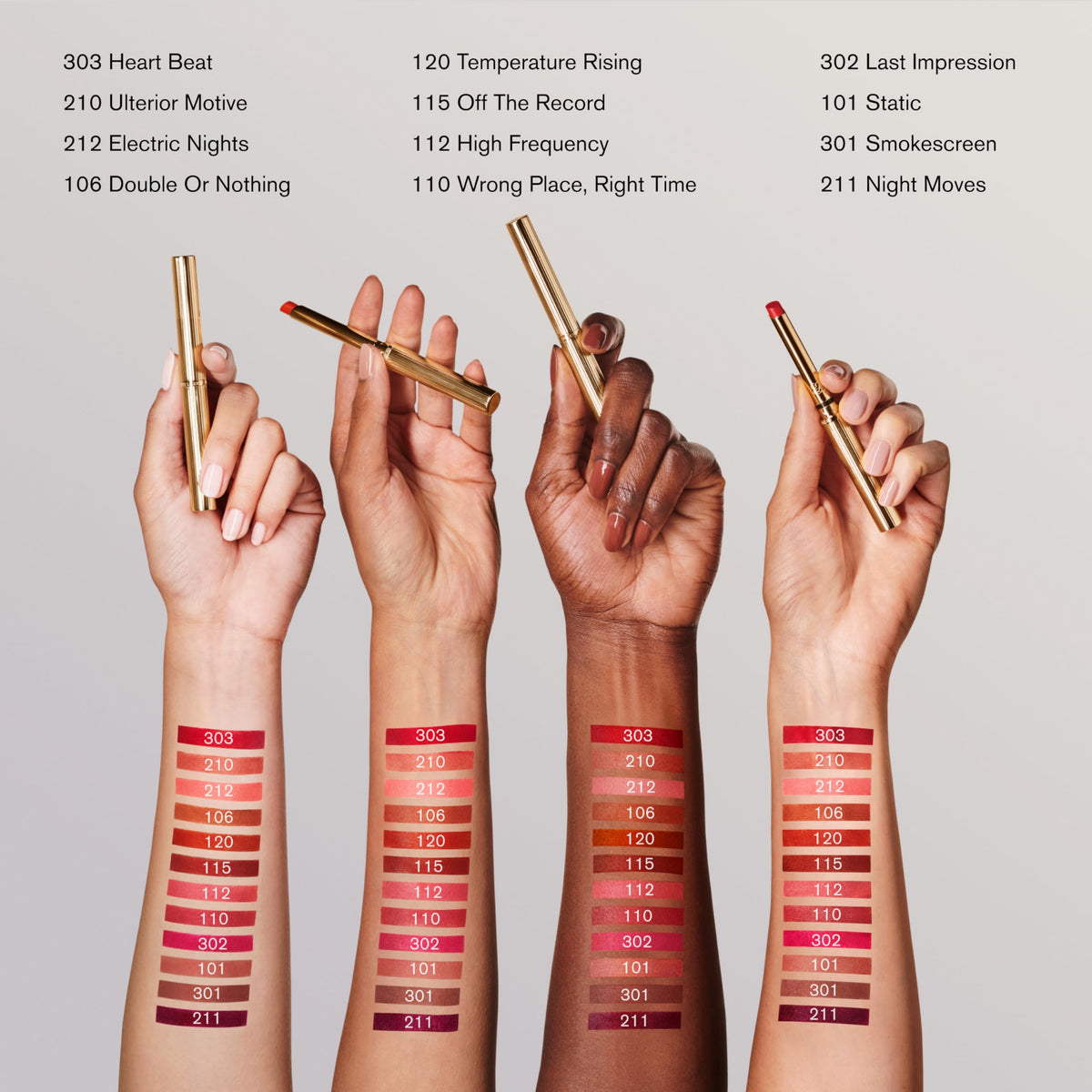 Estée Lauder Pure Color Explicit Silk Matte Lipstick for Women |12-Hour Wear, 101 Static