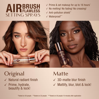 Charlotte Tilbury Airbrush Flawless Matte Setting Spray – Waterproof
