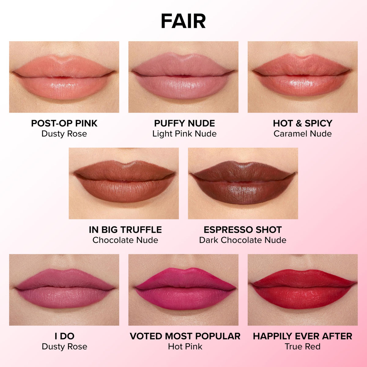 Too Faced Lip Injection Extreme Lip Shaper | Plumping, Waterproof, Liner Pencil, 0.01 Ounce, Puffy Nude