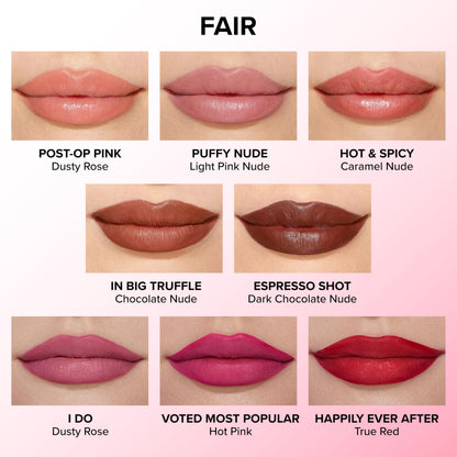 Too Faced Lip Injection Extreme Lip Shaper | Plumping, Waterproof, Liner Pencil, 0.01 Ounce, Puffy Nude