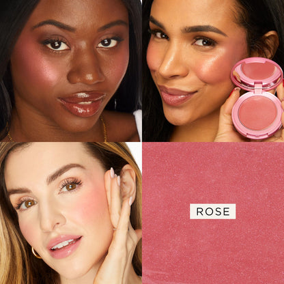 tarte maracuja juicy blush – Longwear pH-Powered Cheek Stain with Hyaluronic Acid, Vitamin E for Hydrating, Buildable Radiant Color, Lightweight, Vegan & Cruelty-Free, full size, rose