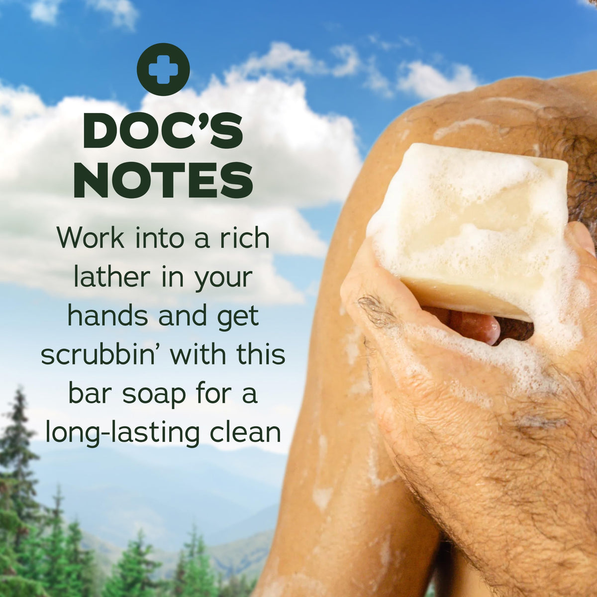 Dr. Squatch Mini Natural Men’s Bar Soap, Body Soap Bar (2.3oz, 3-Pack)