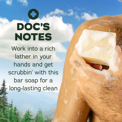 Dr. Squatch Mini Natural Men’s Bar Soap, Body Soap Bar (2.3oz, 3-Pack)