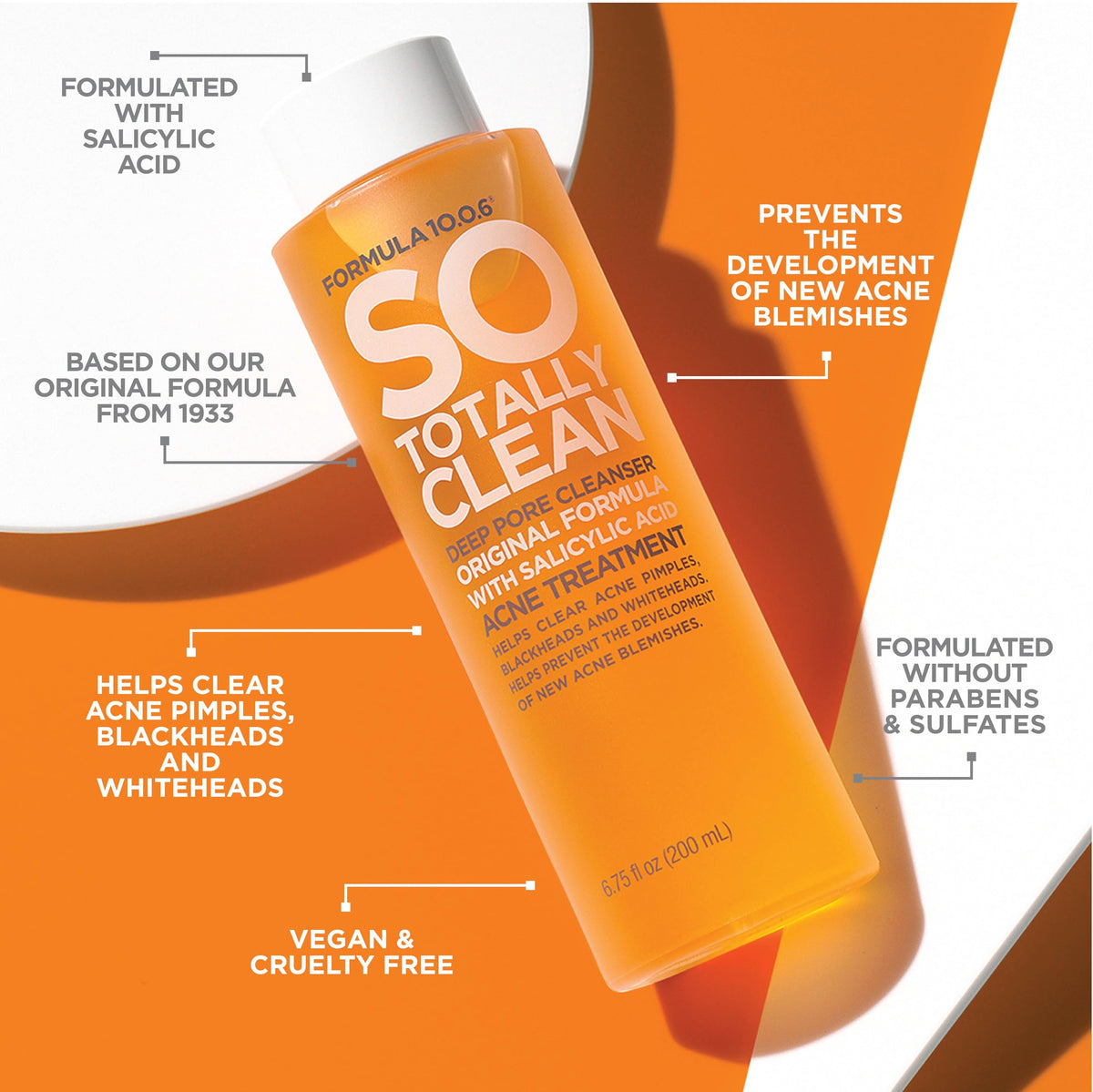 Formula 10.0.6 So Totally Clean Deep Pore Cleanser w/Salicylic Acid