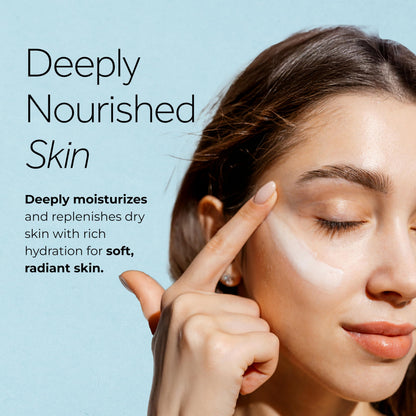POND’S Dry Skin Cream, Deep Hydration Face Moisturizer for Radiant Skin, Dermatologist Tested, Non-Comedogenic, 10.1 oz, 3 Pack