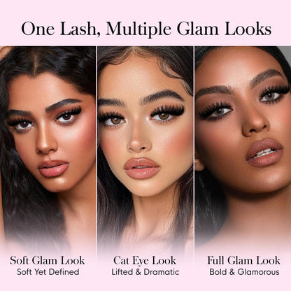 BEYELIAN False Eyelashes Full Volume Mink Lashes Strips