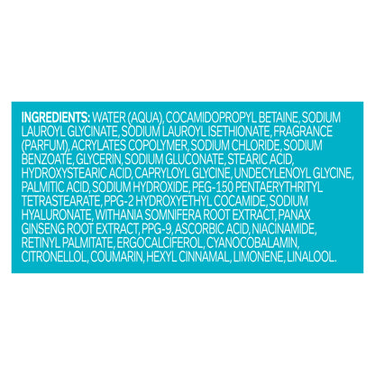OLLY Calm Body Wash Eucalyptus Amber 17oz with Hyaluronic Acid