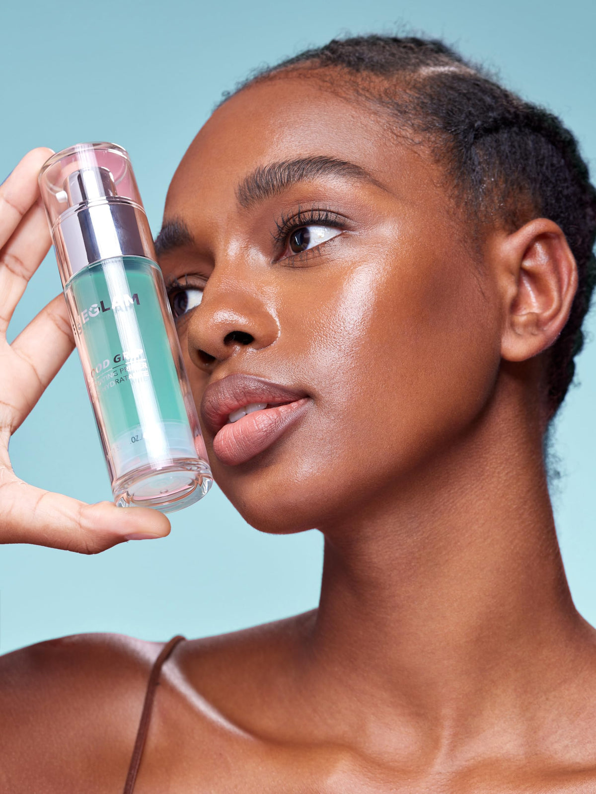 SHEGLAM Good Grip Hydrating Primer Oil Control Moisturizing Primer Gel Smooth Fine Lines Oil And Silicone-Free Face Primer-Green