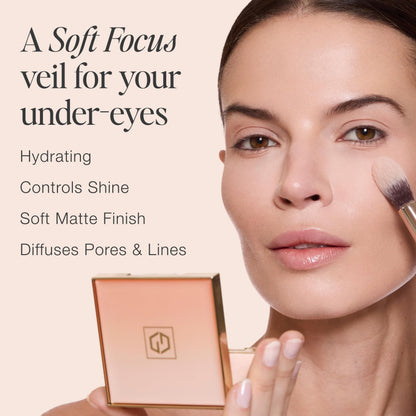 Jouer Soft Focus Brightening Powder, Pink Bright - Fair to Light Skin Tones | Lightweight Brightening Powder to Lift and Revive Skin, Face Makeup Foundation or Concealer