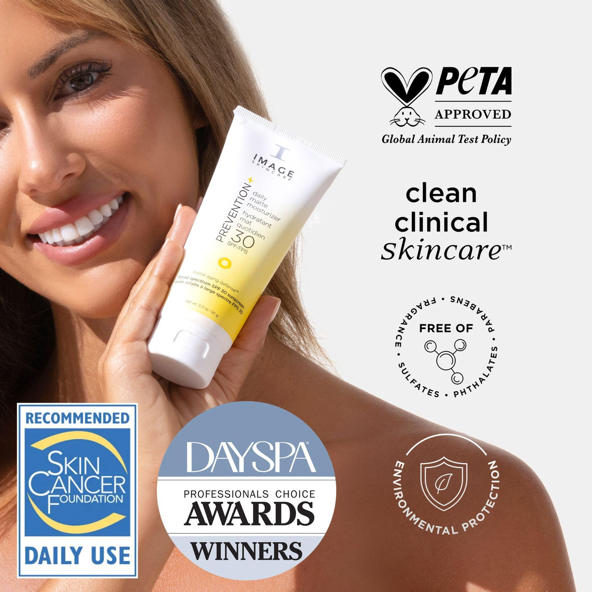 IMAGE Skincare, PREVENTION+ Daily Matte Moisturizer SPF 30, 3.2 oz