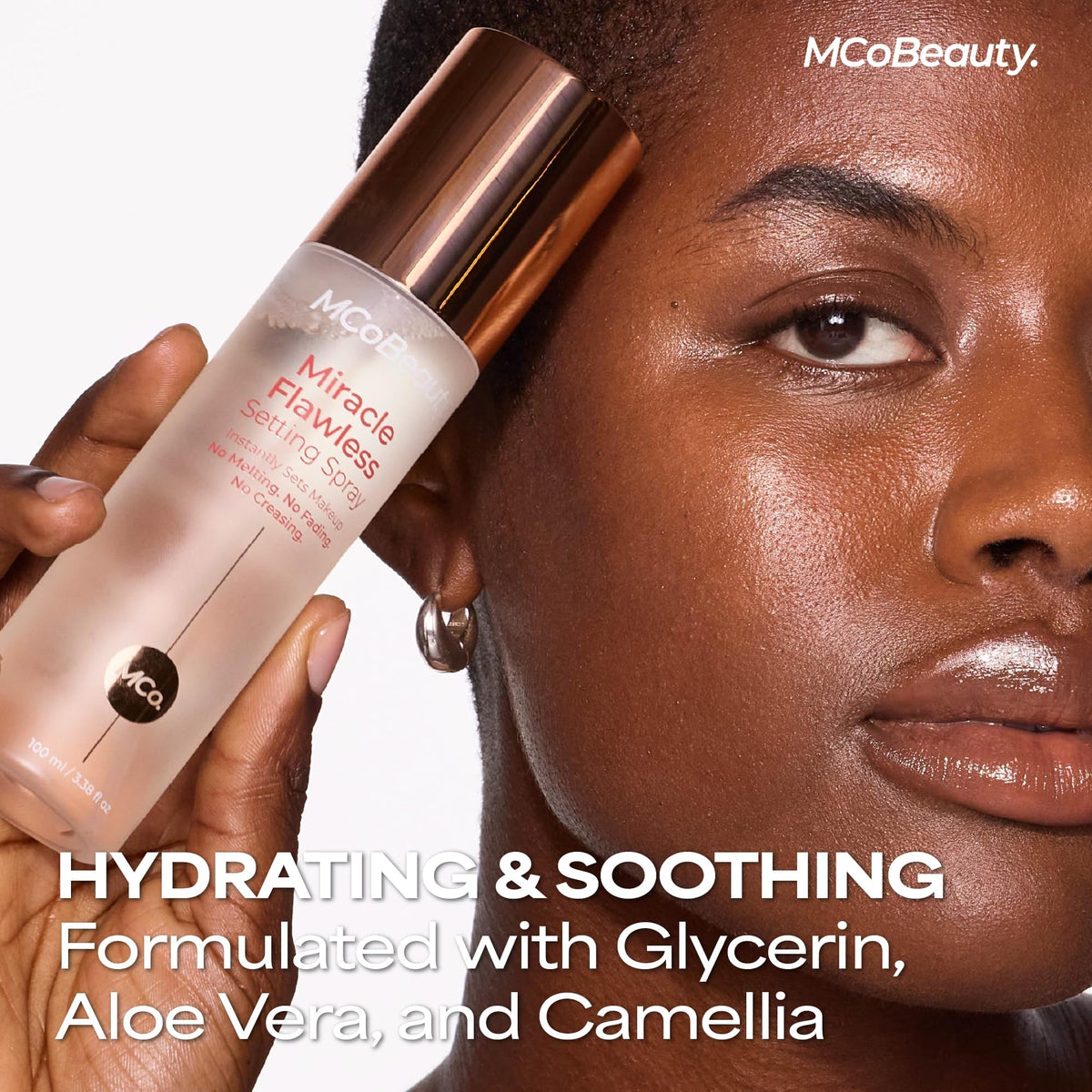 MCoBeauty Miracle Flawless Setting Spray, Primes, Sets & Refreshes Makeup